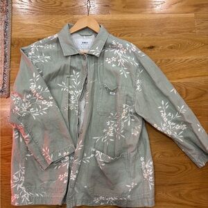 Obey Green Floral Jacket